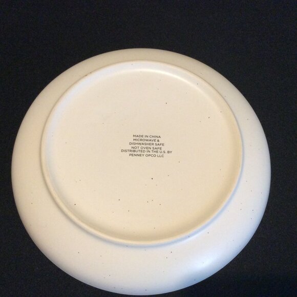 Linden Street Harvest Pumpkin 4 Salad Plates Used in Original Box Thanksgiving - Picture 5 of 15